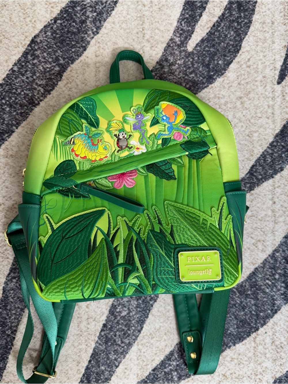Loungefly Disney Pixar A Bug's Life Group Scene Mini Backpack NWOT